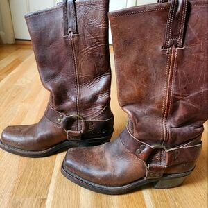 Frye 12R harness boot size 6